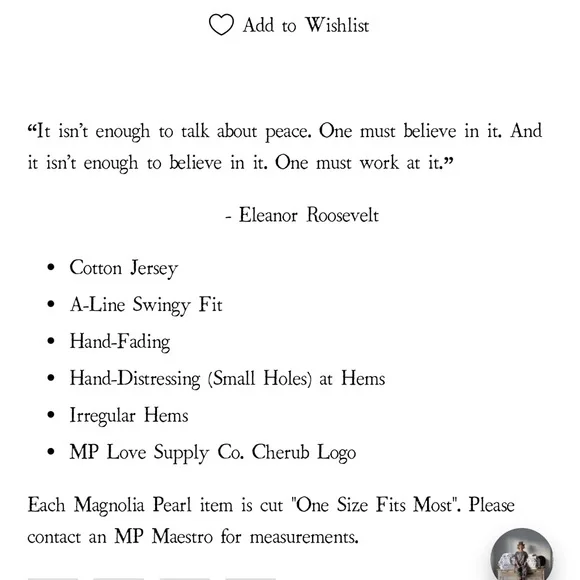 Magnolia Pearl Cream Paz Tank - Picture 4 of 4